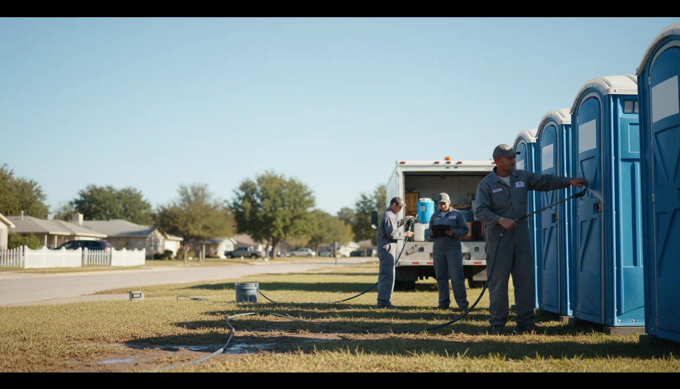 Long-Term Portable Toilet Rental in Deputy, IN near me